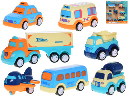 Vozidlá spätný chod/na zotrvačník 6,5-14 cm