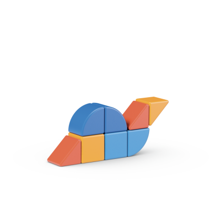 Geomag Magicube Shapes 9 dielikov