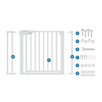 Zábrana set 75 - 103 cm (základňa + 2 x nadstavec 7 / 14 cm) Sipo