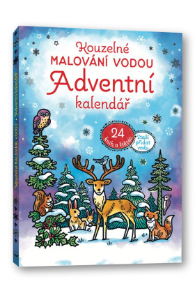 Kúzelné maľovanie vodou Adventný kalendár