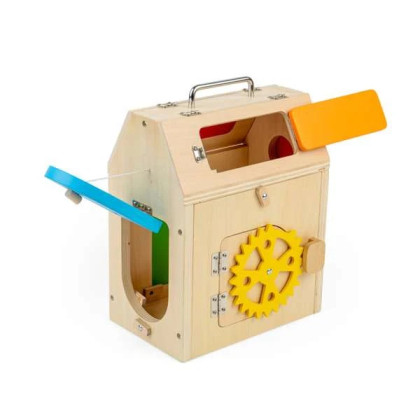 Activity board domček Bigjigs Toys