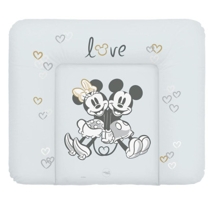 Podložka prebaľovacia mäkká na komodu 85x72 cm Disney Minnie & Mickey Grey Ceba