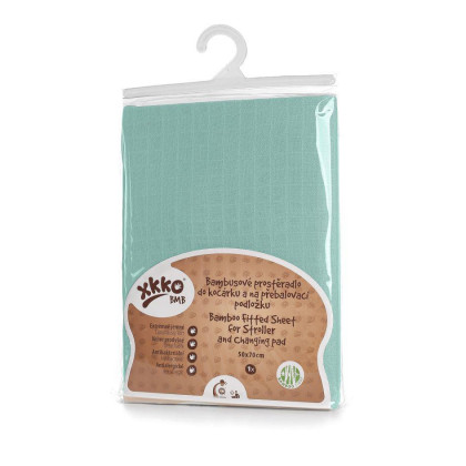 Bambusové prestieradlo s gumou KIKKO 50x70 cm