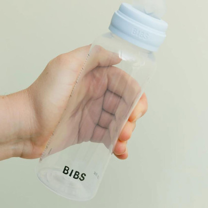 Antikoliková fľaša so silikónovým cumlíkom 270 ml Bibs