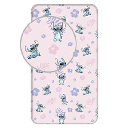 Obliečky Lilo and Stitch pink 140 x 200, 70 x 90 cm Jerry Fabrics