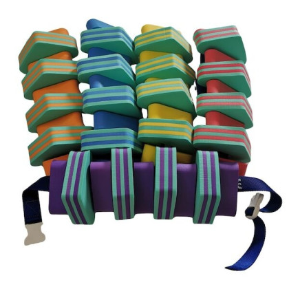 Penový plavecký pás 850 mm Pruh Zelený