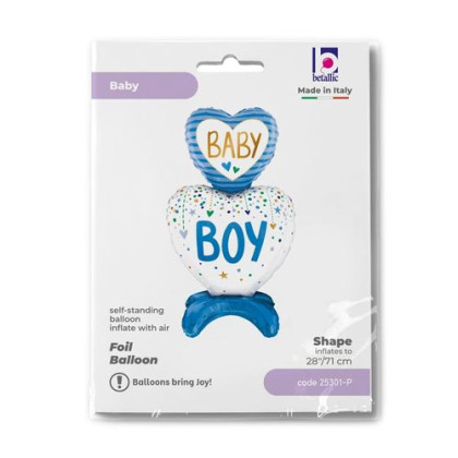 Torta samostojaca Baby Boy 28"/71 cm fóliový balónik nafukovací