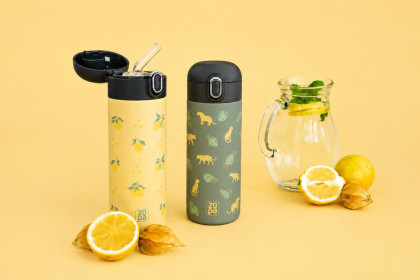 Termoska na tekutiny so slamkou 400 ml Zopa