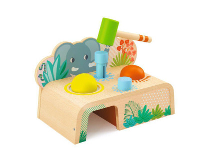 Drevené zatĺkanie Multi Tapn Djeco