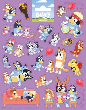 Samolepky typ L Bluey