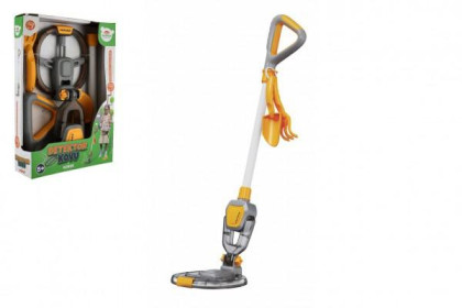 Detektor kovov/hľadačka pokladov plast 65cm na batérie so svetlom so zvukom