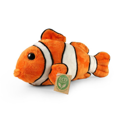 Plyšová ryba klaun očkatý 25 cm Eco-Friendly Rappa