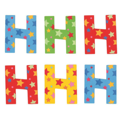 Bigjigs Toys Hviezdičkové písmenko