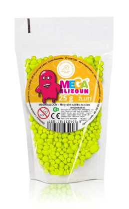 Guličky do slizu žlté 25g