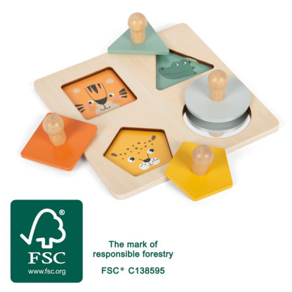 Drevené Montessori puzzle small foot