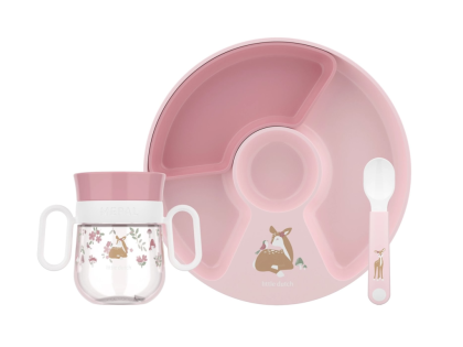 Detská jedálenská súprava 3-dielna Little Dutch