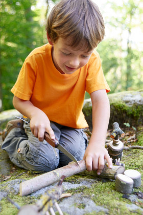Terra Kids - vreckový zatvárací nôž Haba