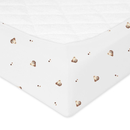 Nepremokavé prestieradlo jersey Print 60 x 120 cm Babymatex