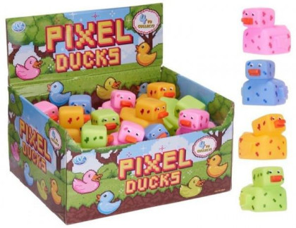 Kačička pixel do vane guma 8x10 cm