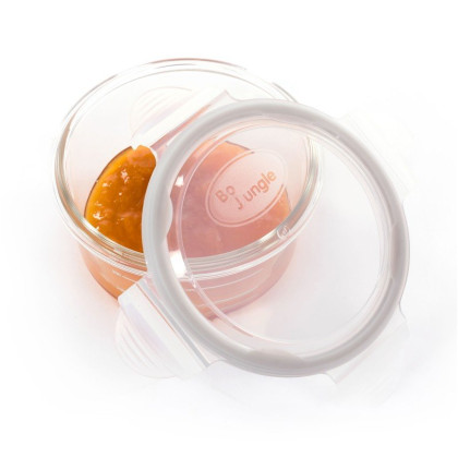 Sklenené misky s viečkami B-Glass Bowls 280 ml Bo Jungle