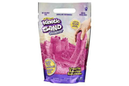 Kinetic Sand Balenie Trblietavého Ružového Piesku 0.9 Kg