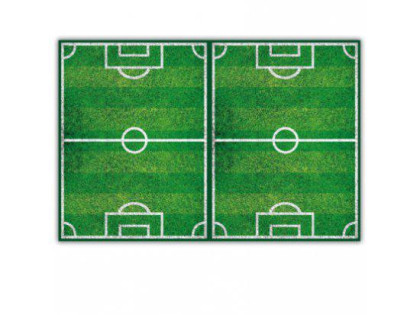 Plastový obrus futbal 120x180 cm