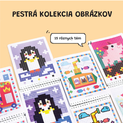 Pixel Art Omaľovánky Zvieratká Jarmelo