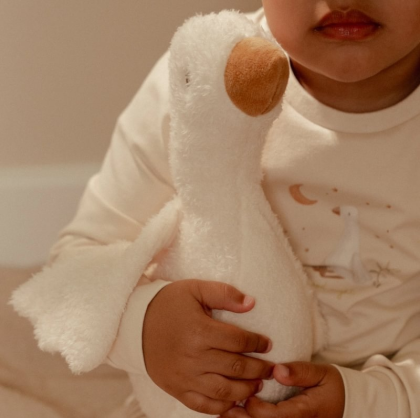 Hus plyšová 25 cm Newborn Naturals Little Dutch