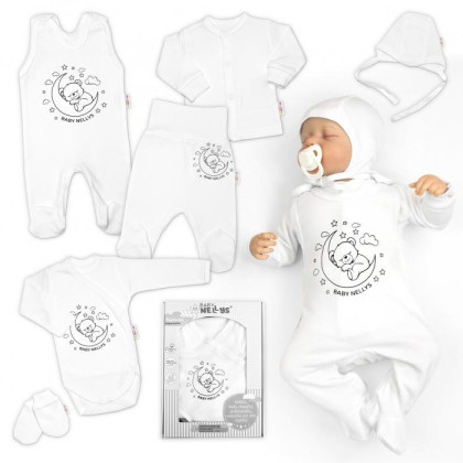 Súpravička do pôrodnice 6D Medvedík na nechtíka Baby Nellys