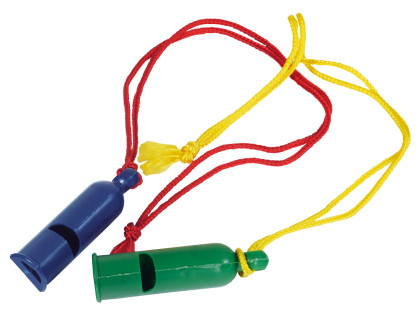 Píšťala signálny plast 7cm