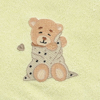 Osuška s kapucňou Maxi 100 x 100 cm Babymatex