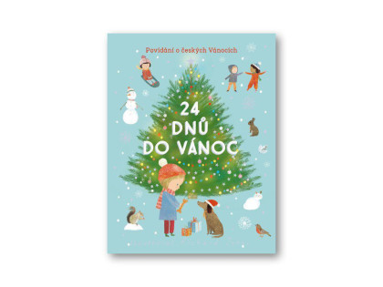 Leporelo 24 dní do Vianoc ilustrácie Richard Jones