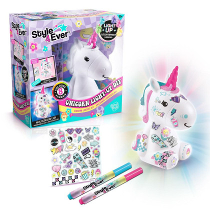 Style4Ever DIY Svietiaci jednorožec
