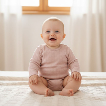 Body ružové vzor obdĺžnik Babyservice