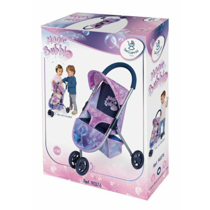 Športový kočík pre bábiky trojkolesový Magic Bubble 2024 - 55 cm DeCuevas