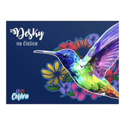 Dosky na číslice Kolibrík