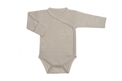 Dojčenské body Vlnky smotanová Česká výroba Babyservice