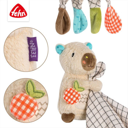 Mušelínový muchláčik capybara Baby Fehn
