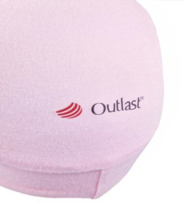 Šiltovka tenká vzor Outlast® UV 50+ Ružová baby kvietky