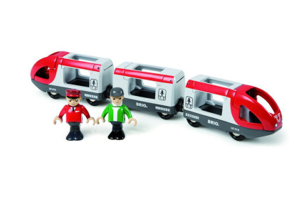 Osobný vlak s vagónikmi Brio