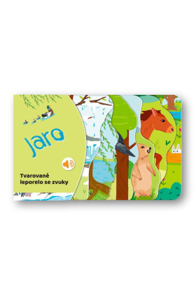 Tvarované leporelo so zvukmi - Jar