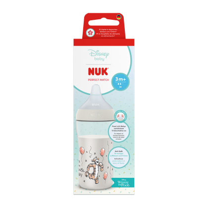 Fľaša s kontrolou teploty Perfect Match Disney 260 ml Nuk