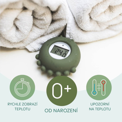 Silikónový digitálny teplomer 2v1 Zopa
