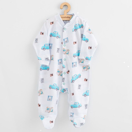 Dojčenský overal Classic II cars New Baby