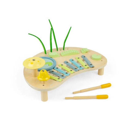 Hudobný stolček Džungľa Bigjigs Toys