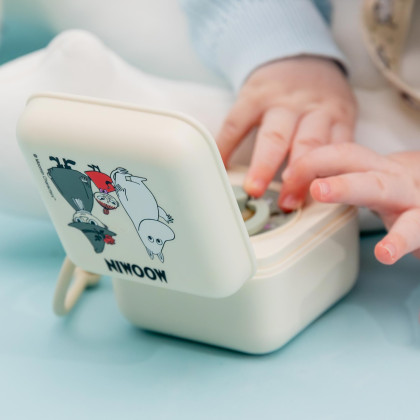 Krabička na cumlíky Moomin Ivory Bibs
