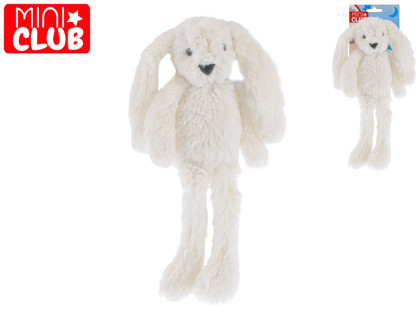 Zajačik plyšový 37 cm dlhé nohy 0 m+ Mini Club