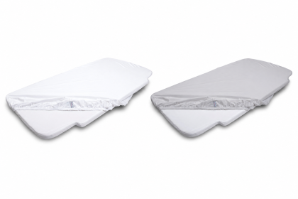 Chránič matraca s PU záterom jersey 58 x 110 x 8 cm BabyMatex