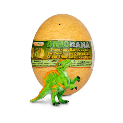 Figúrka - Spinosaurus mláďa s vajcom (s rozšírenou realitou)