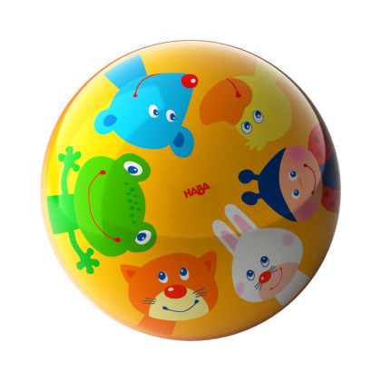 Detská lopta na hranie Zvieratká 14 cm Haba